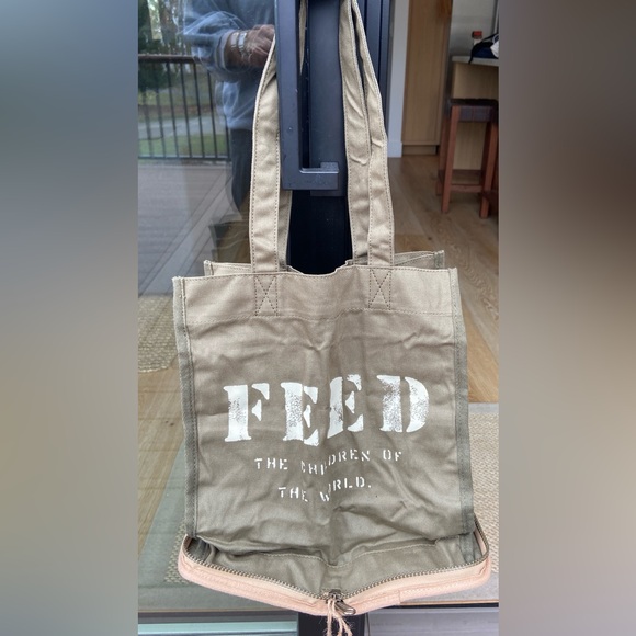 NWT FEED 25 Collapsible Packable Tote Bag - Picture 6 of 6